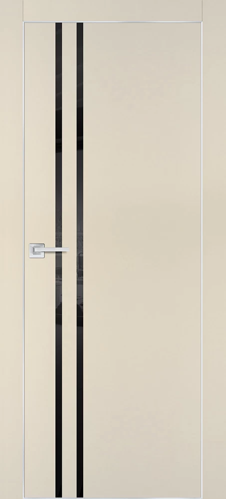 Фото Межкомнатная дверь PX-11  AL кромка с 4-х ст. Бежевый матовый