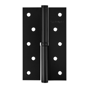 Петля съемная IN5430SL-BL BL левая (413/BL-5 125x75x2,5)  мат. черный  БЛИСТЕР