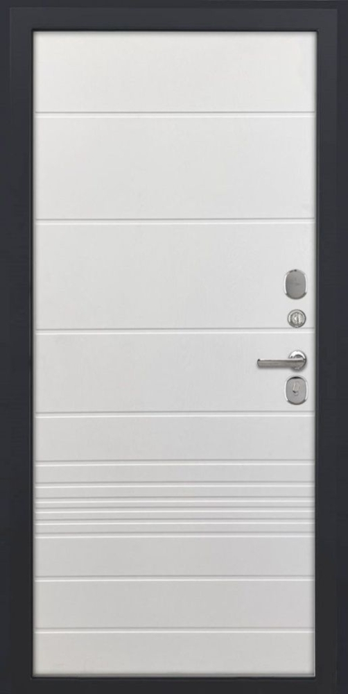 Входная дверь ДвериПРО L-3b ФЛ-700 (10мм, ясень белый) DPRO195463 внутренняя сторона